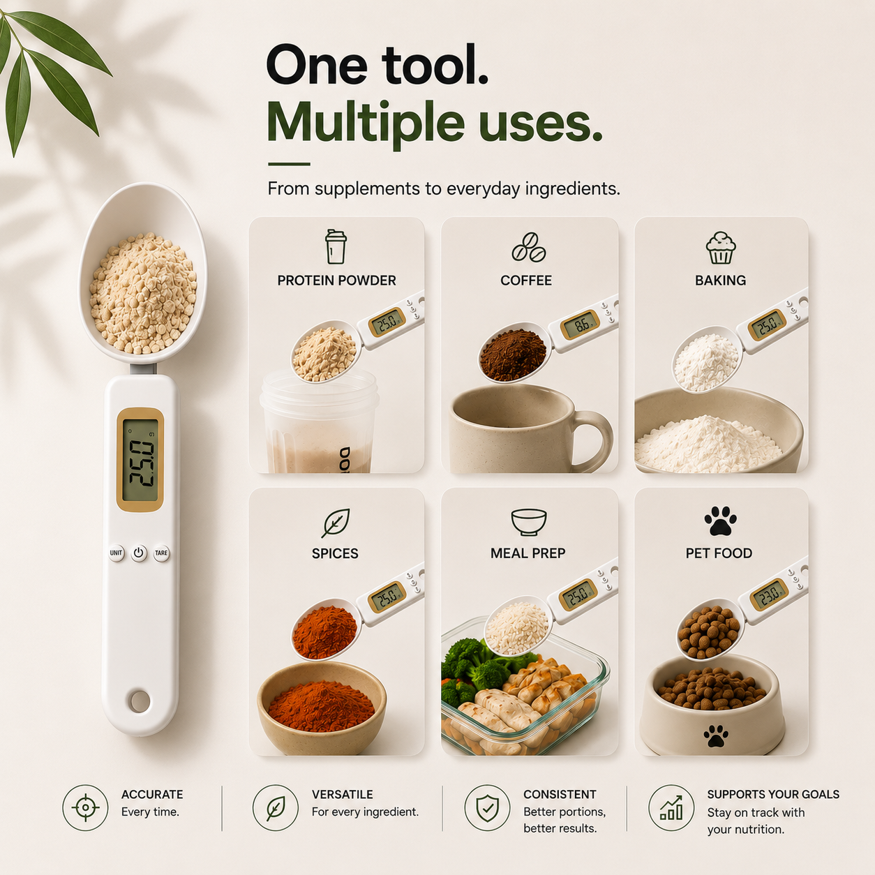 Digital Measuring Spoon Scale