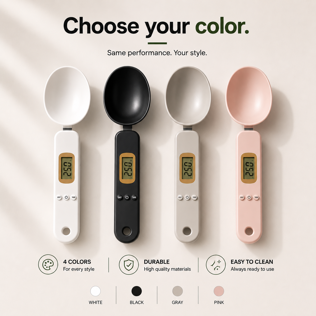 Digital Measuring Spoon Scale